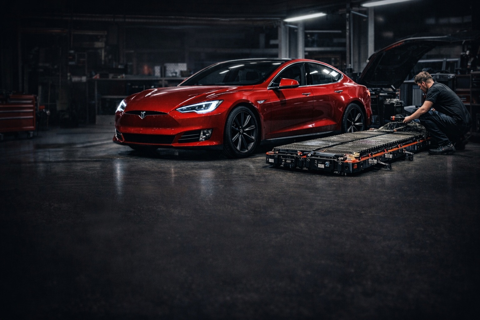 ремонт батареї Tesla в Ужгороді